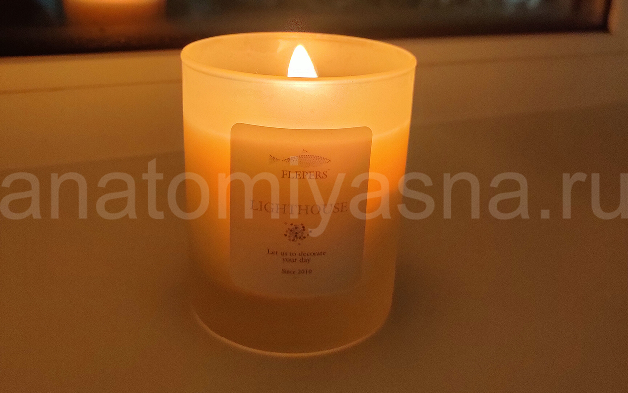 отзыв о Свеча Flepers Lighthouse